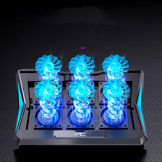 Laptop Cooler Cooling Pad 6 Adjustable Stand Radiator for Laptop PC Notebook