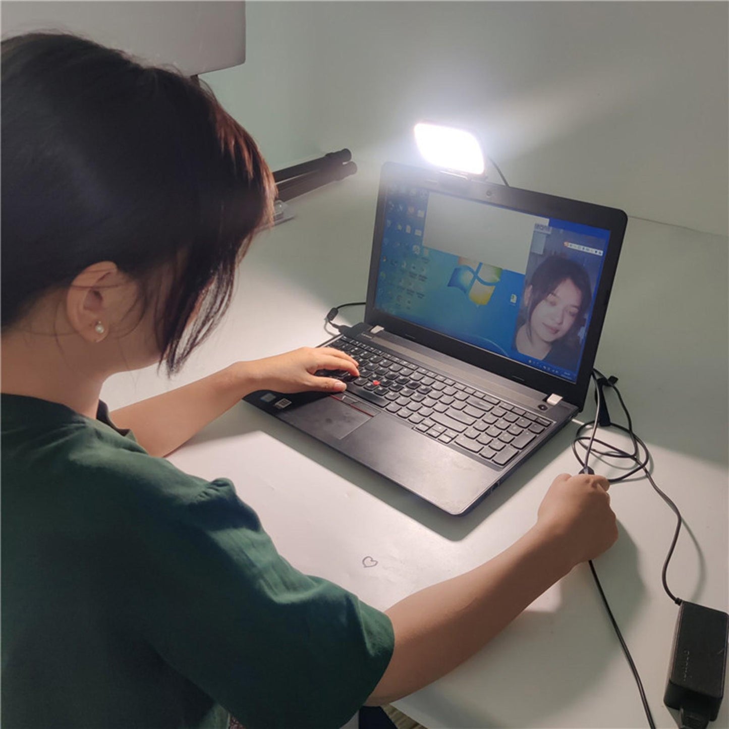 Mini LED Video Light Pocket Photo Light for Video Recording Photography