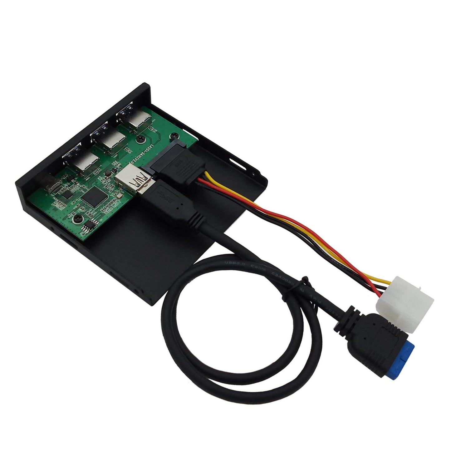 Multi-Port PC Front Panel Internal USB3.0 Type-C Hub Expansion Board