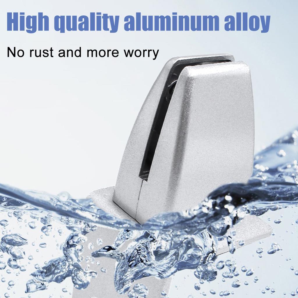 Desk Partition Clamp Office Shelf Bracket Desktop Screen Clip Holder  White