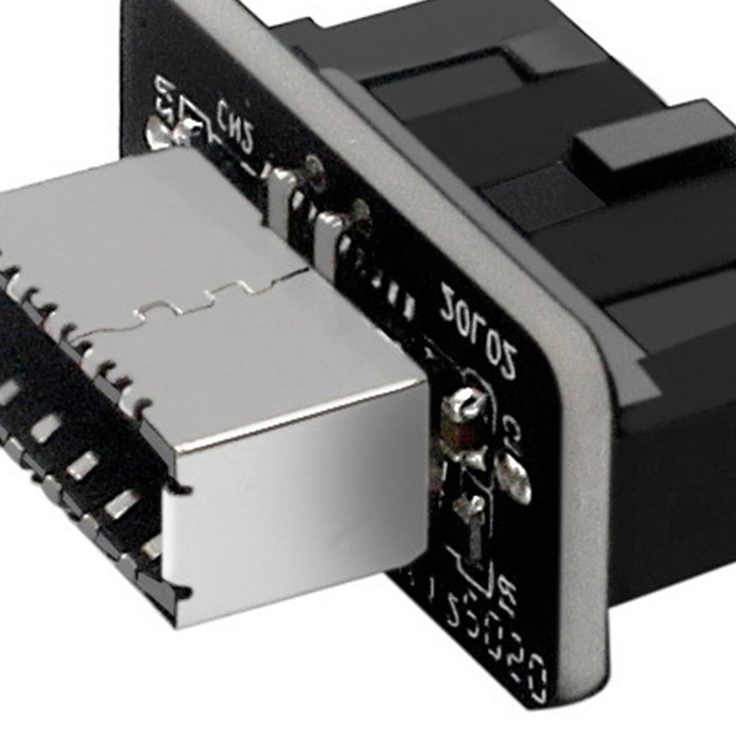 Vertical USB 3.0 19P 20P To Type E Adapter Converter for Motherboard