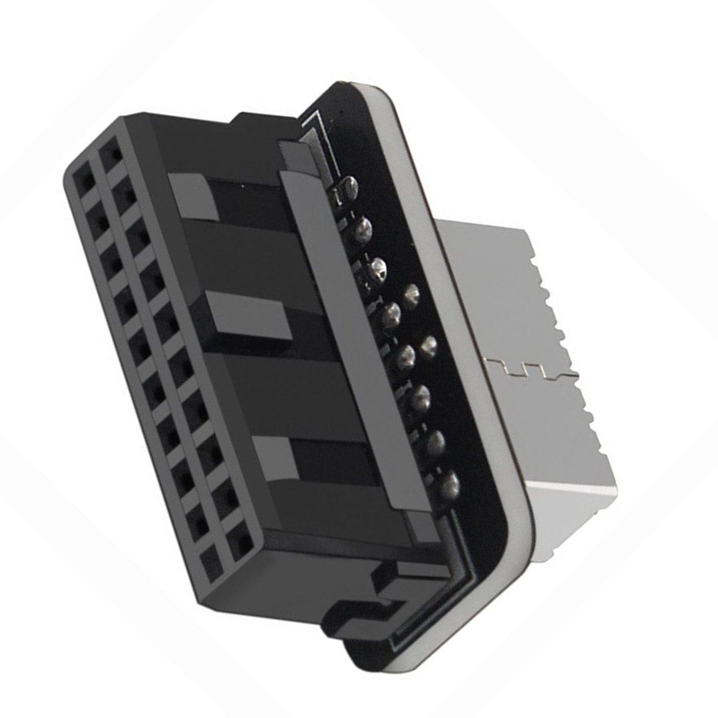 Vertical USB 3.0 19P 20P To Type E Adapter Converter for Motherboard