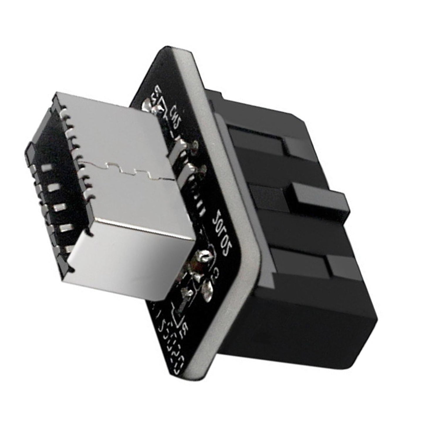 Vertical USB 3.0 19P 20P To Type E Adapter Converter for Motherboard