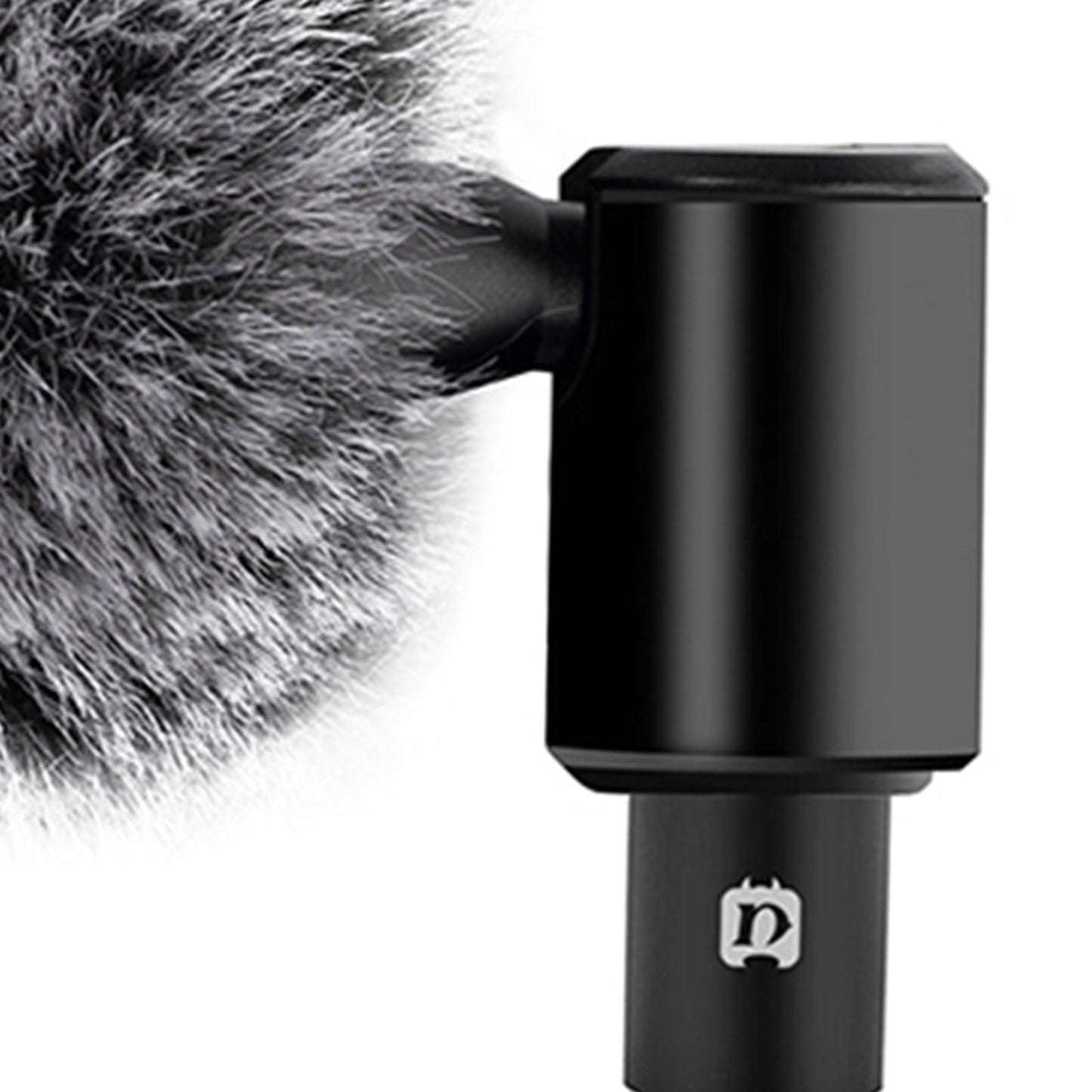 Condenser Microphone Phone Mic Plug and Play for iPhone Black USB Type C
