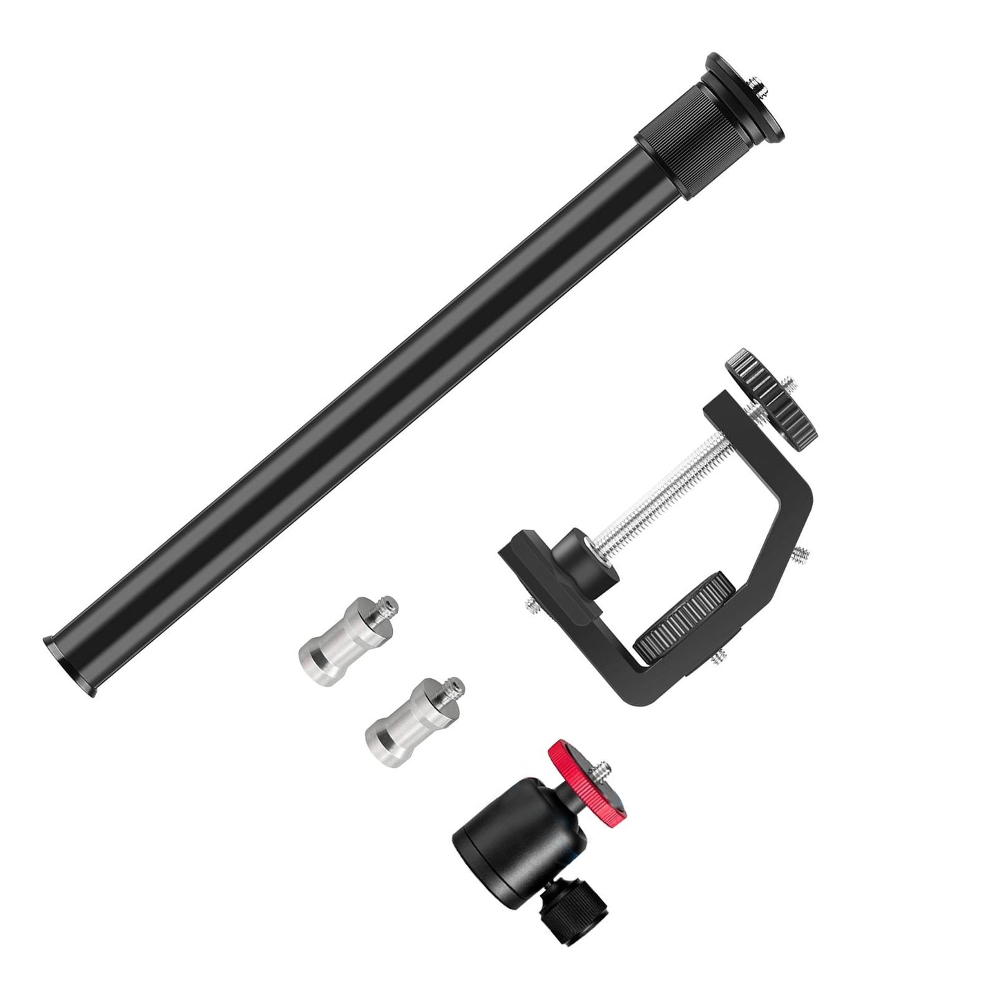 Table Desk Camera Clamp Mount w/1/4 Screw for DSLR Camcorder with Ball Head"
