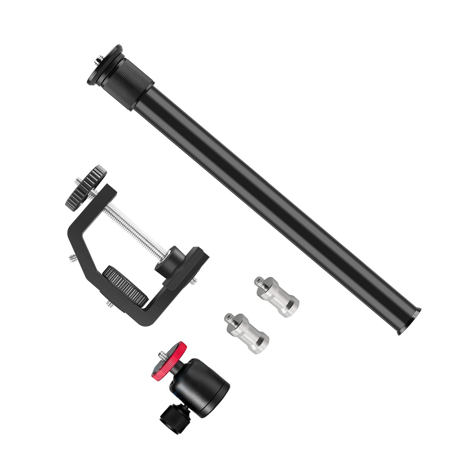 Table Desk Camera Clamp Mount w/1/4 Screw for DSLR Camcorder with Ball Head"