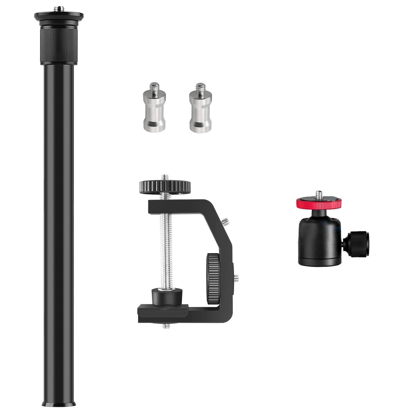 Table Desk Camera Clamp Mount w/1/4 Screw for DSLR Camcorder with Ball Head"