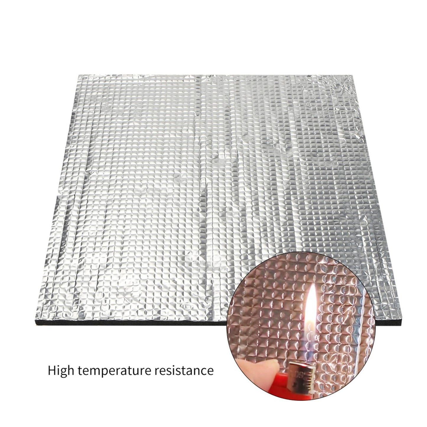 33x33cm 220v Silicone Heater 3D Printer Heatbed w/ Insulation Cotton