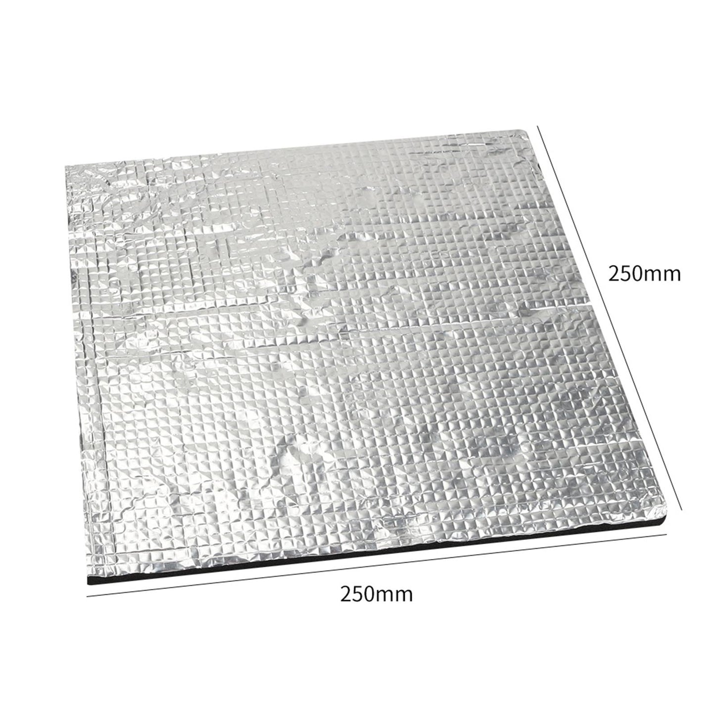 33x33cm 220v Silicone Heater 3D Printer Heatbed w/ Insulation Cotton