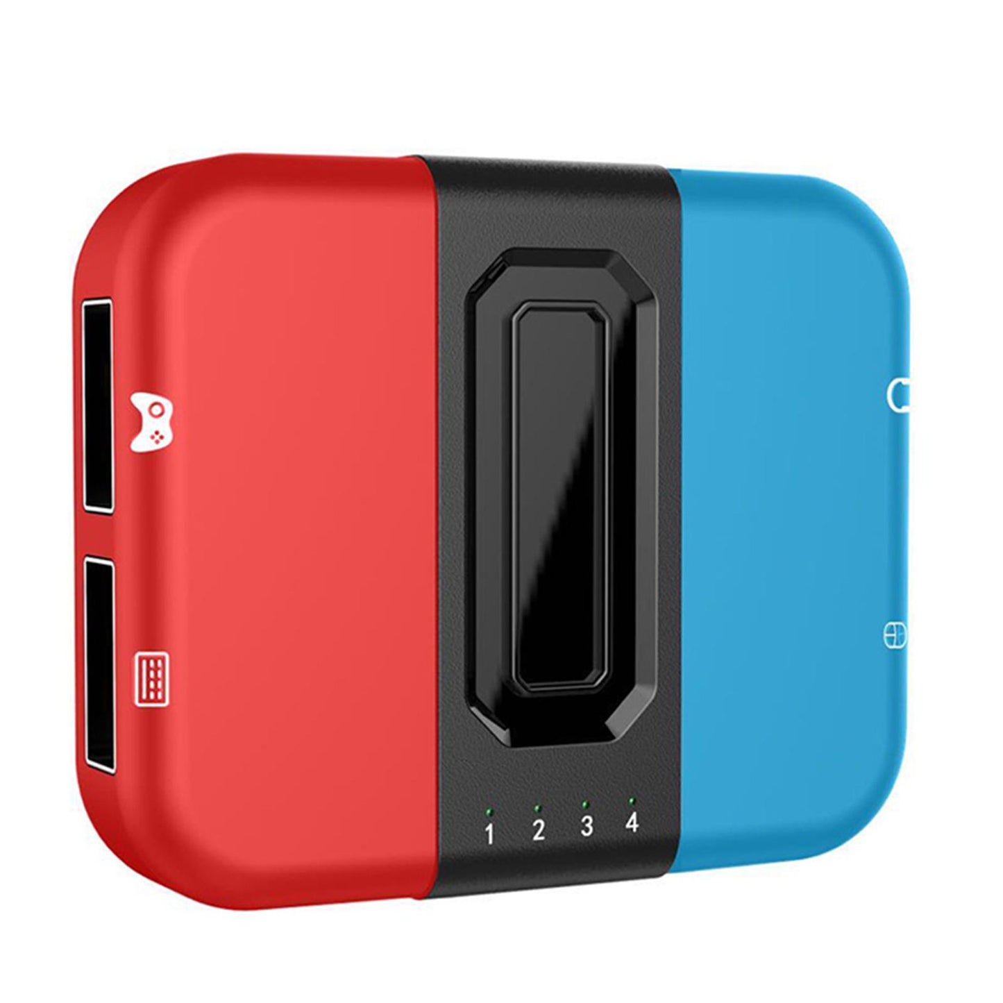 Keyboard and Mouse Adapter for N-Switch USB Keyboard Support 3.5mm Headset Red Blue