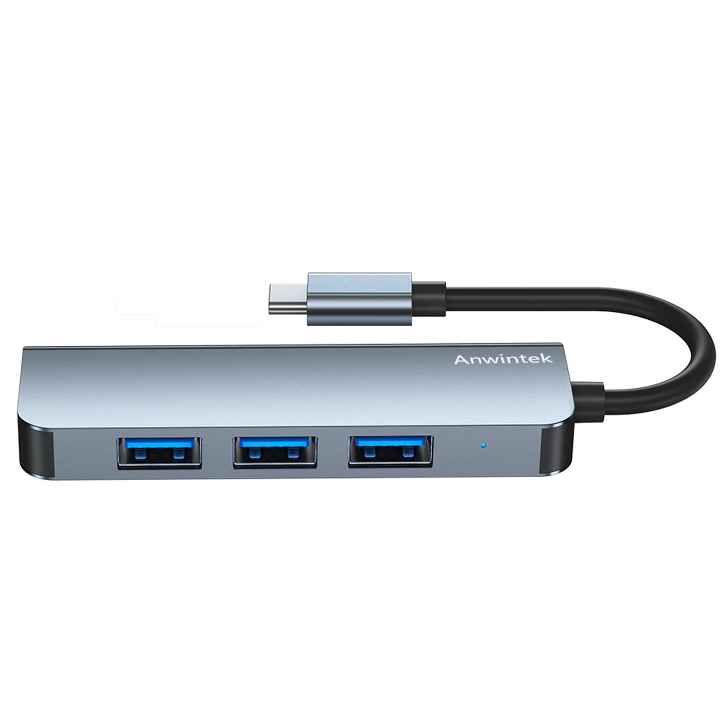 Compact 4-in-1 USB C Hub 4 Port Type C to USB Hub Adapter Splitter Expansion