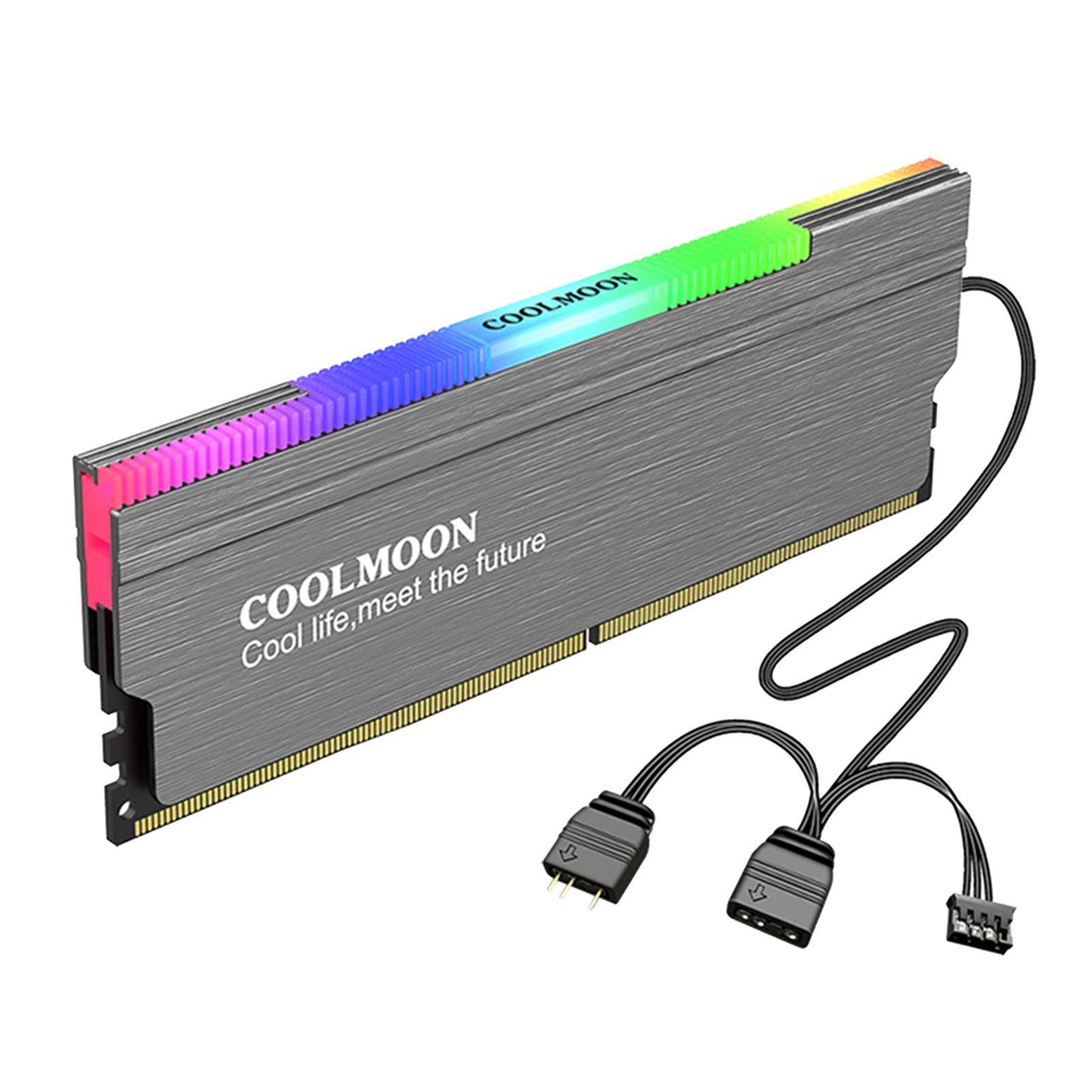Heatsink Radiator for RAM DDR3 DDR4 Memory Cooler Heat Sink Desktop Gray