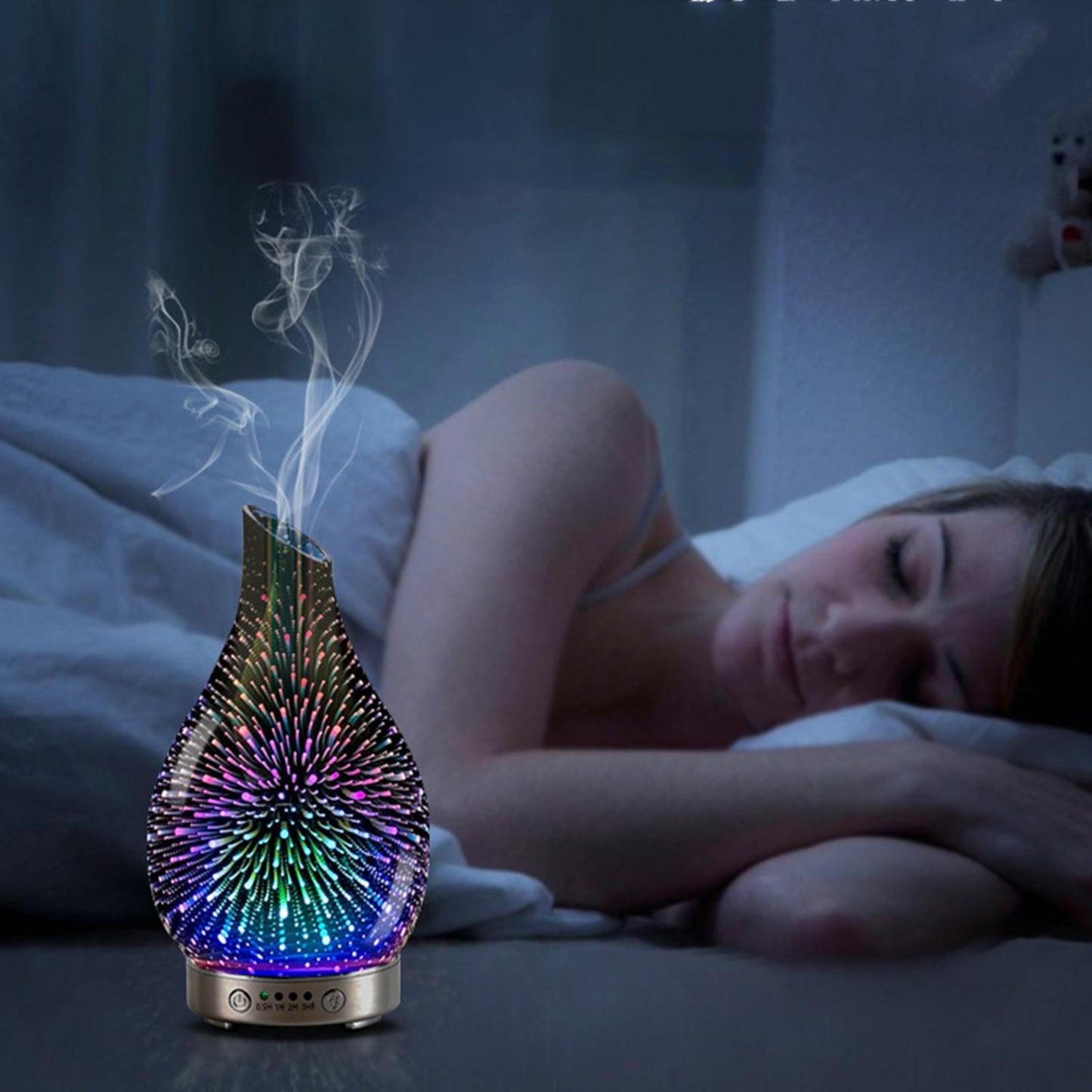 Essential Oil Diffuse Aromatherapy Ultrasonic Humidifier Air Purifier