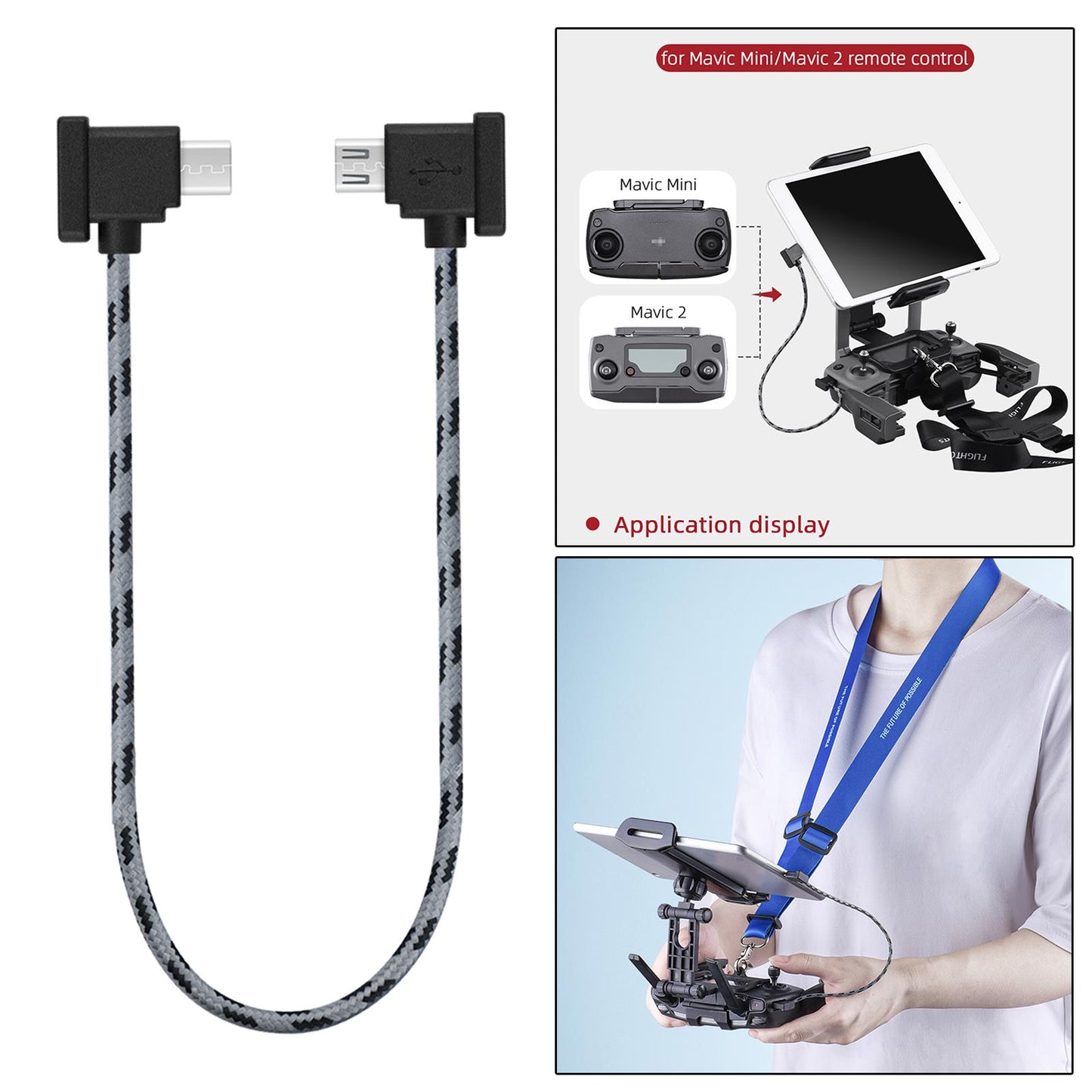 Data Cable for Mavic Air Remote Controller Drone to for Android