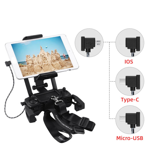 Data Cable for Mavic Air Remote Controller Drone to TYPE-C and bracket
