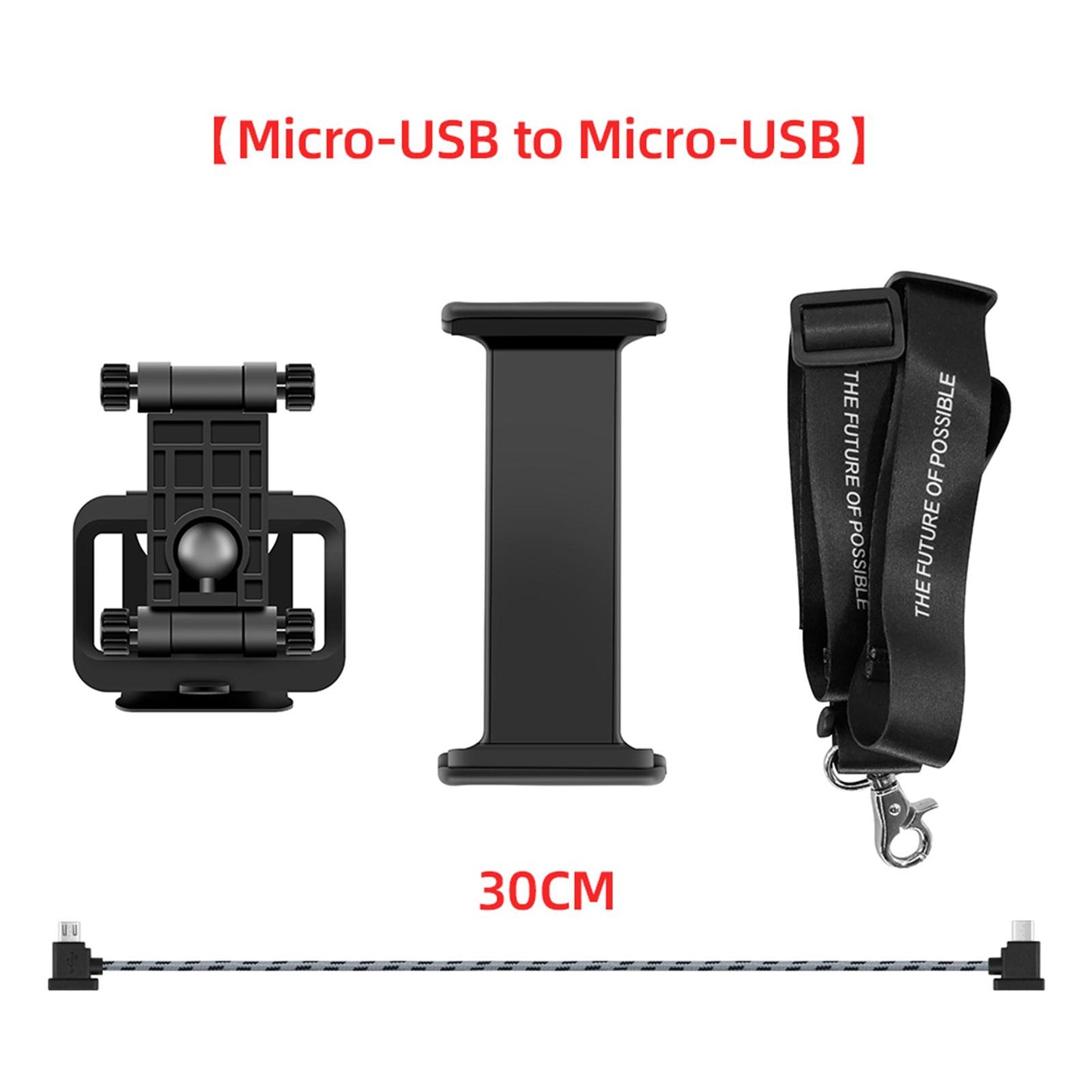 Data Cable for Mavic Air Remote Controller Drone to for Android and bracket