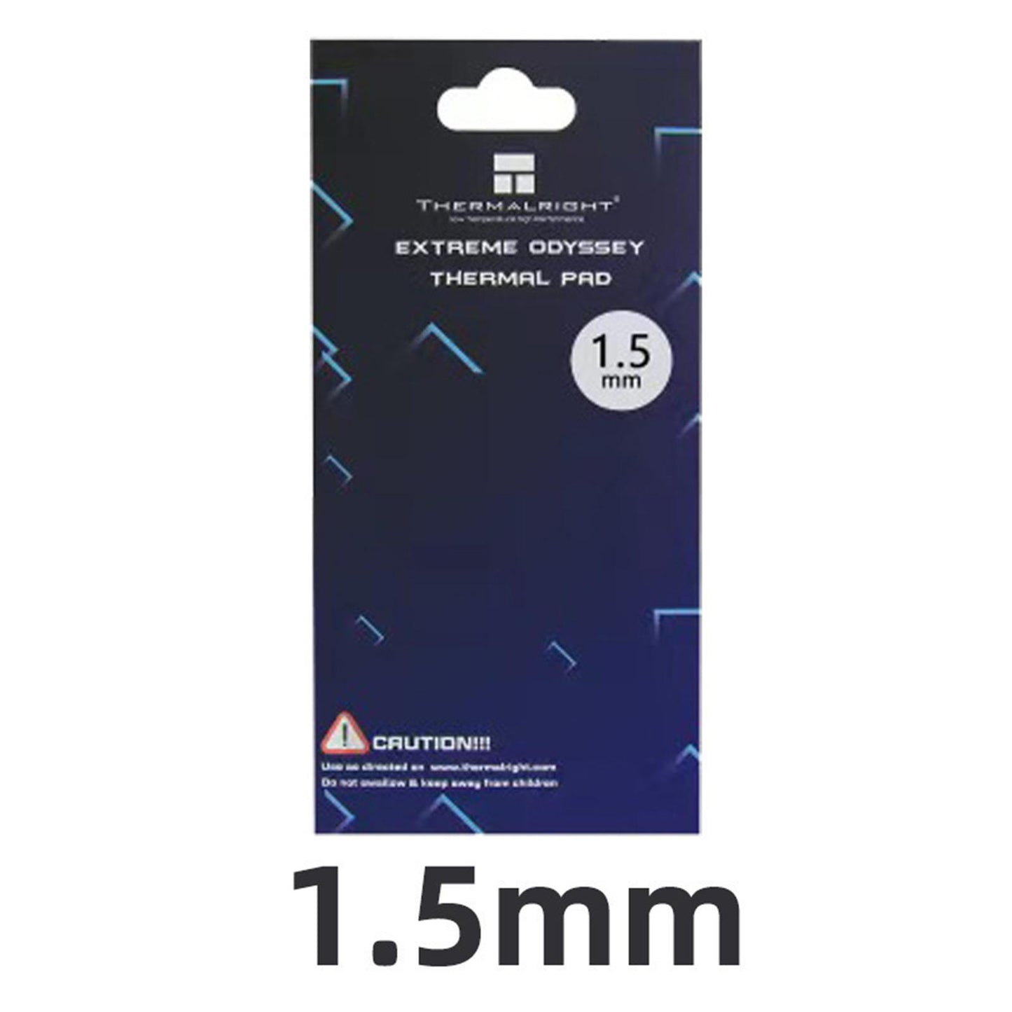 Silicone Thermal Pad 12.8 W/mK Heat Resistance Simple for PC Laptop Heatsink 1.5mm
