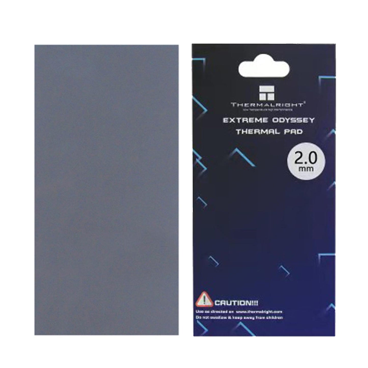 Silicone Thermal Pad 12.8 W/mK Heat Resistance Simple for PC Laptop Heatsink 2.0mm