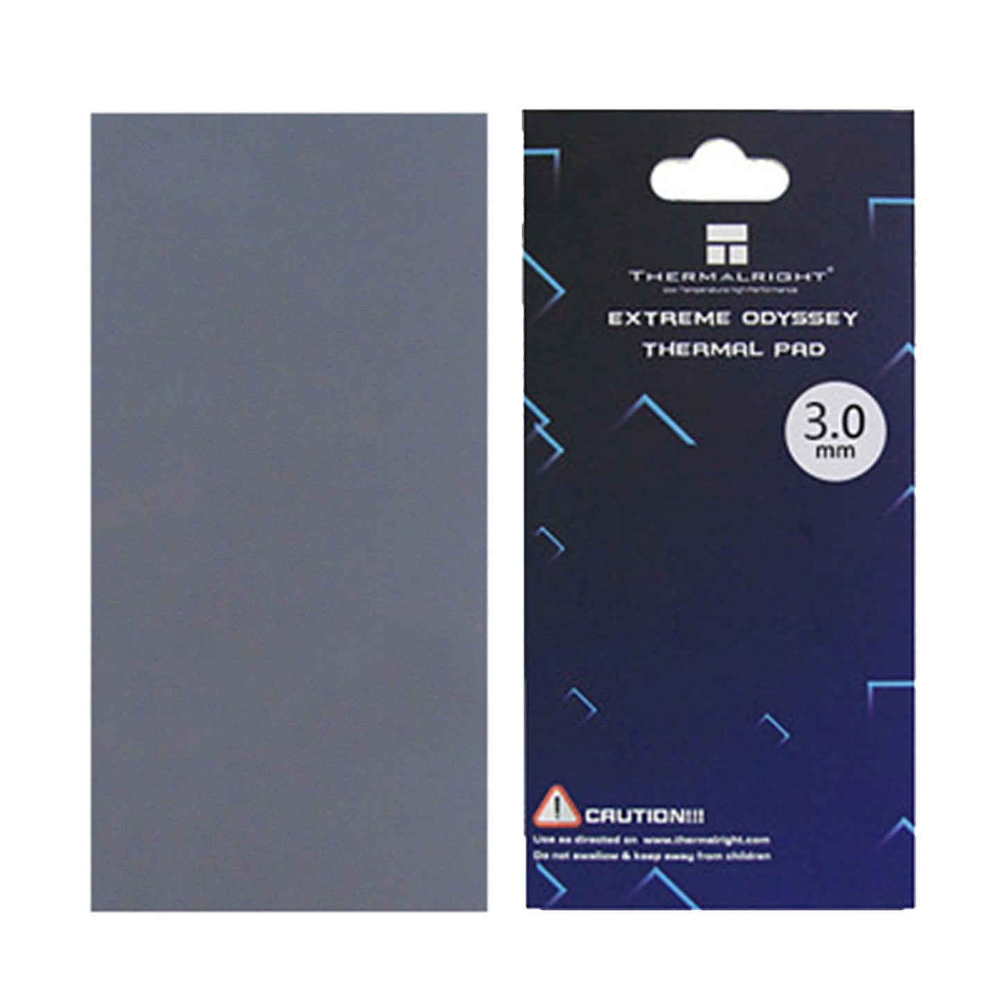 Silicone Thermal Pad 12.8 W/mK Heat Resistance Simple for PC Laptop Heatsink 3.0mm