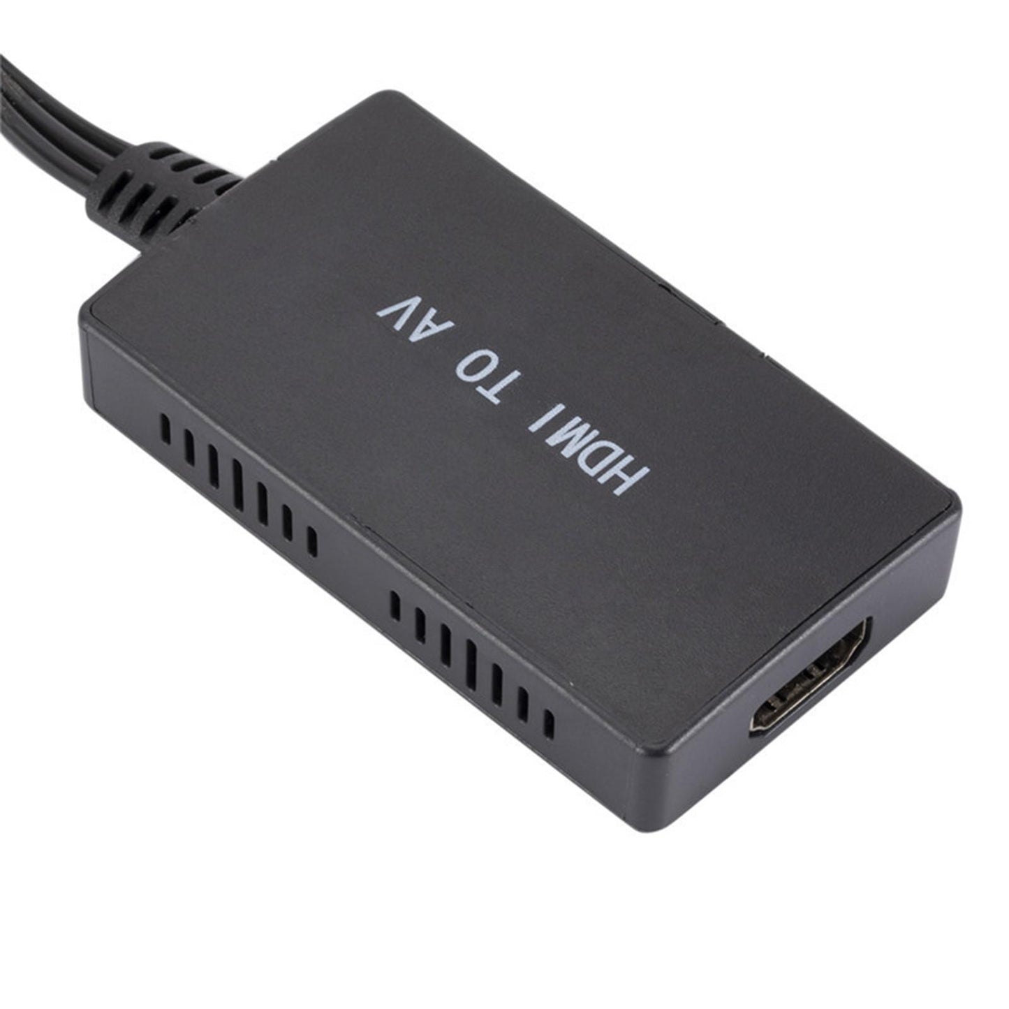 HDMI to AV Converter Video Audio Supports NTSC 1080P for Stick TV HD Box