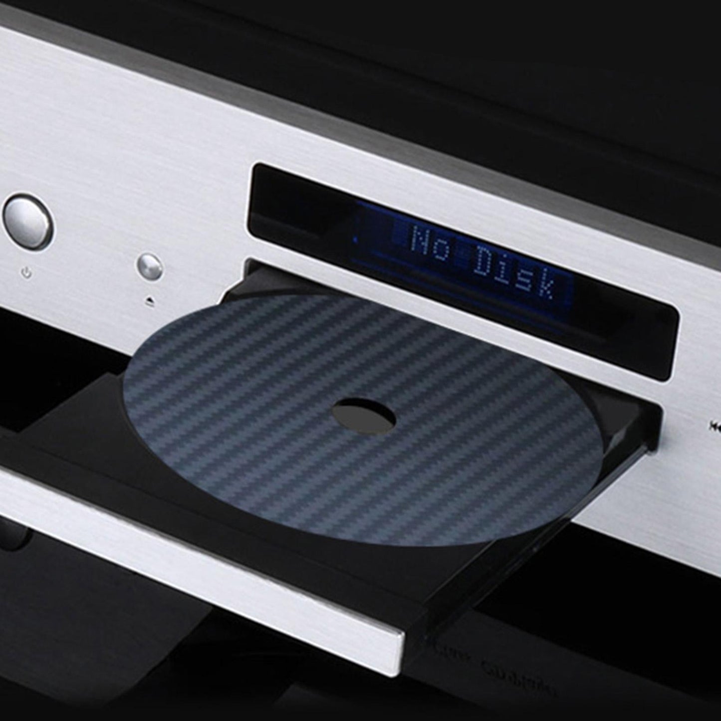 CD Stabilizer Tuning Mat HIFI Buffer Pads DVD Disc Up Tray  Black