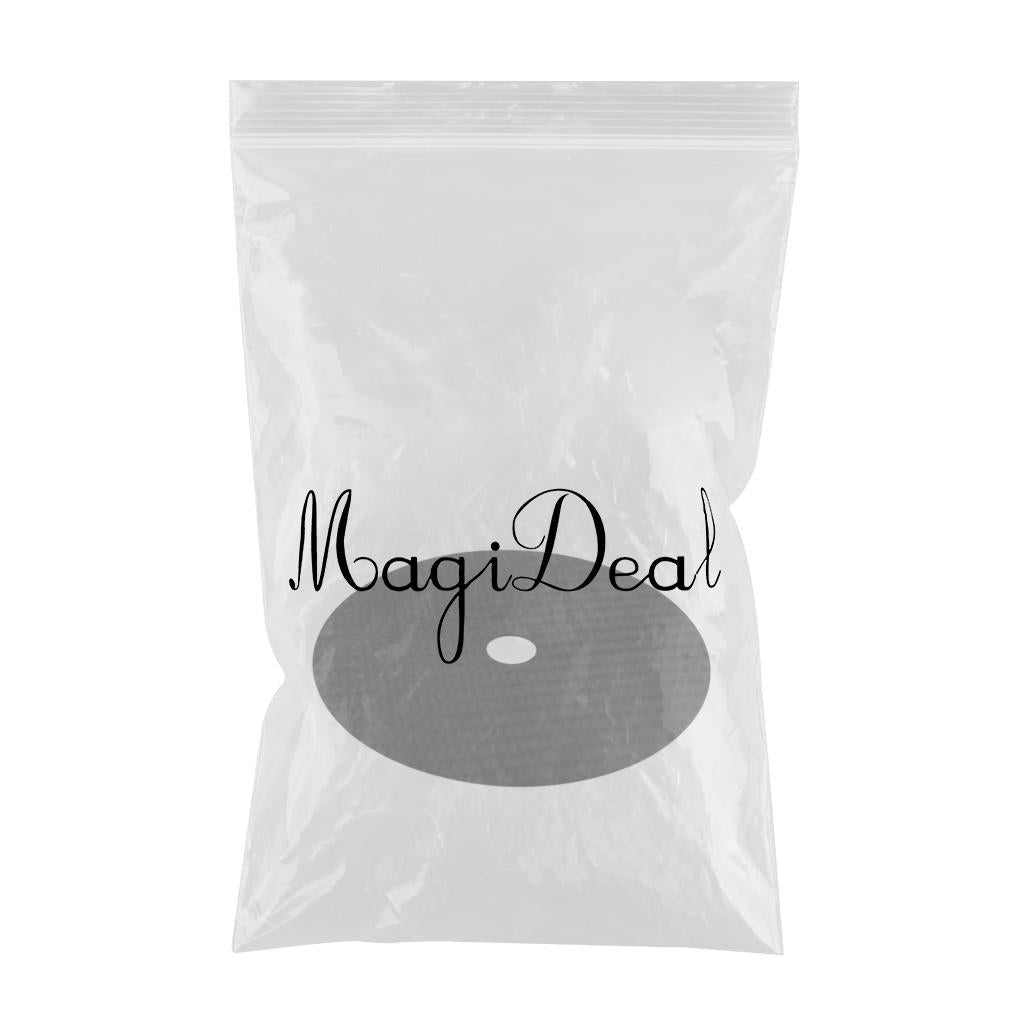 CD Stabilizer Tuning Mat HIFI Buffer Pads DVD Disc Up Tray  Black