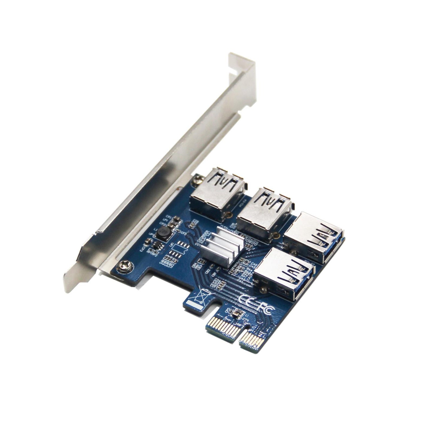 60CM USB 3.0 PCI-E External 1X to 16X Riser Card Adapter for BTC PC Laptop