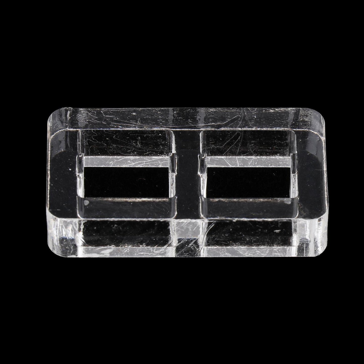 Clear Switch Tester Base Acrylic Plate for Cherry Mx Switch 1x2 board