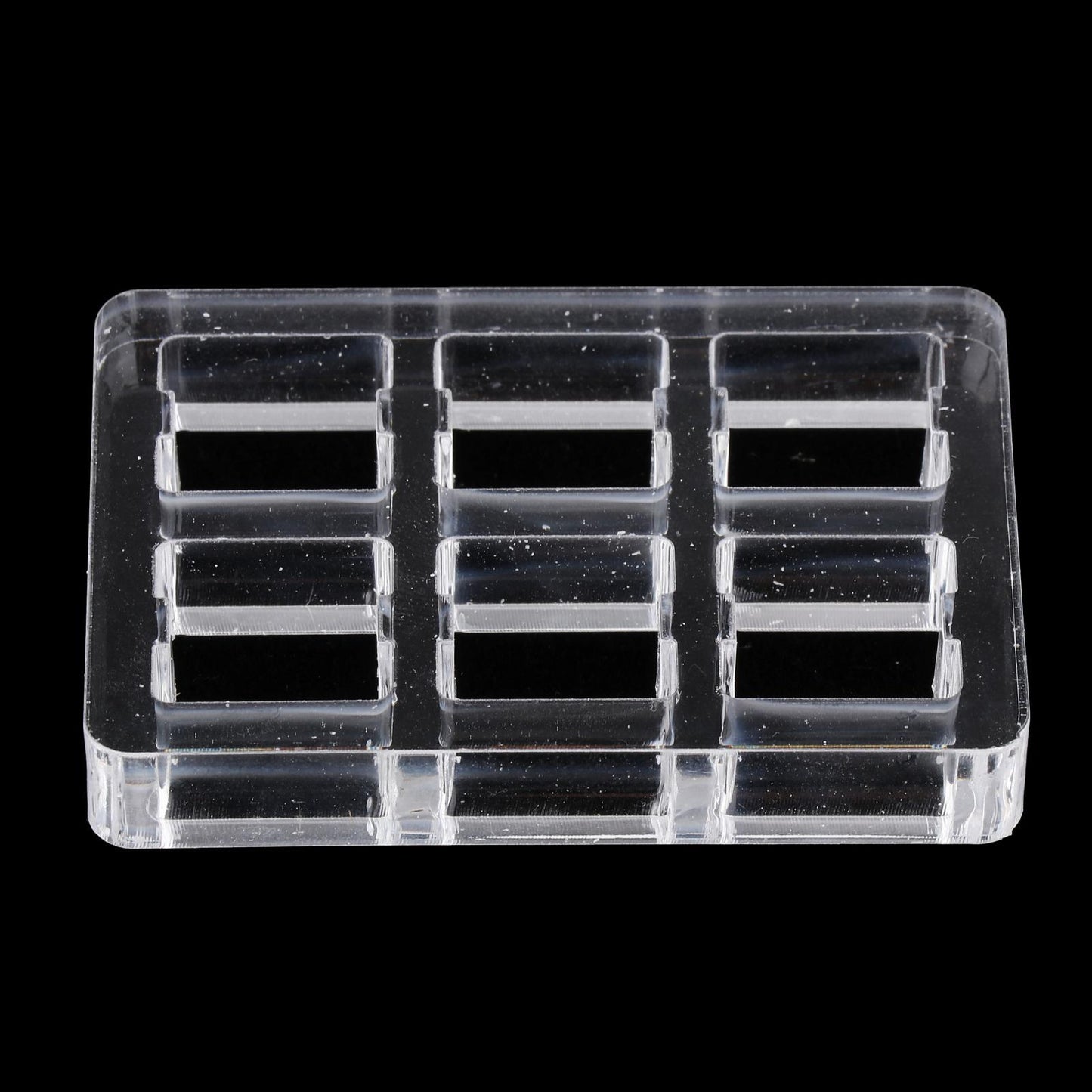 Clear Switch Tester Base Acrylic Plate for Cherry Mx Switch 2x3 board