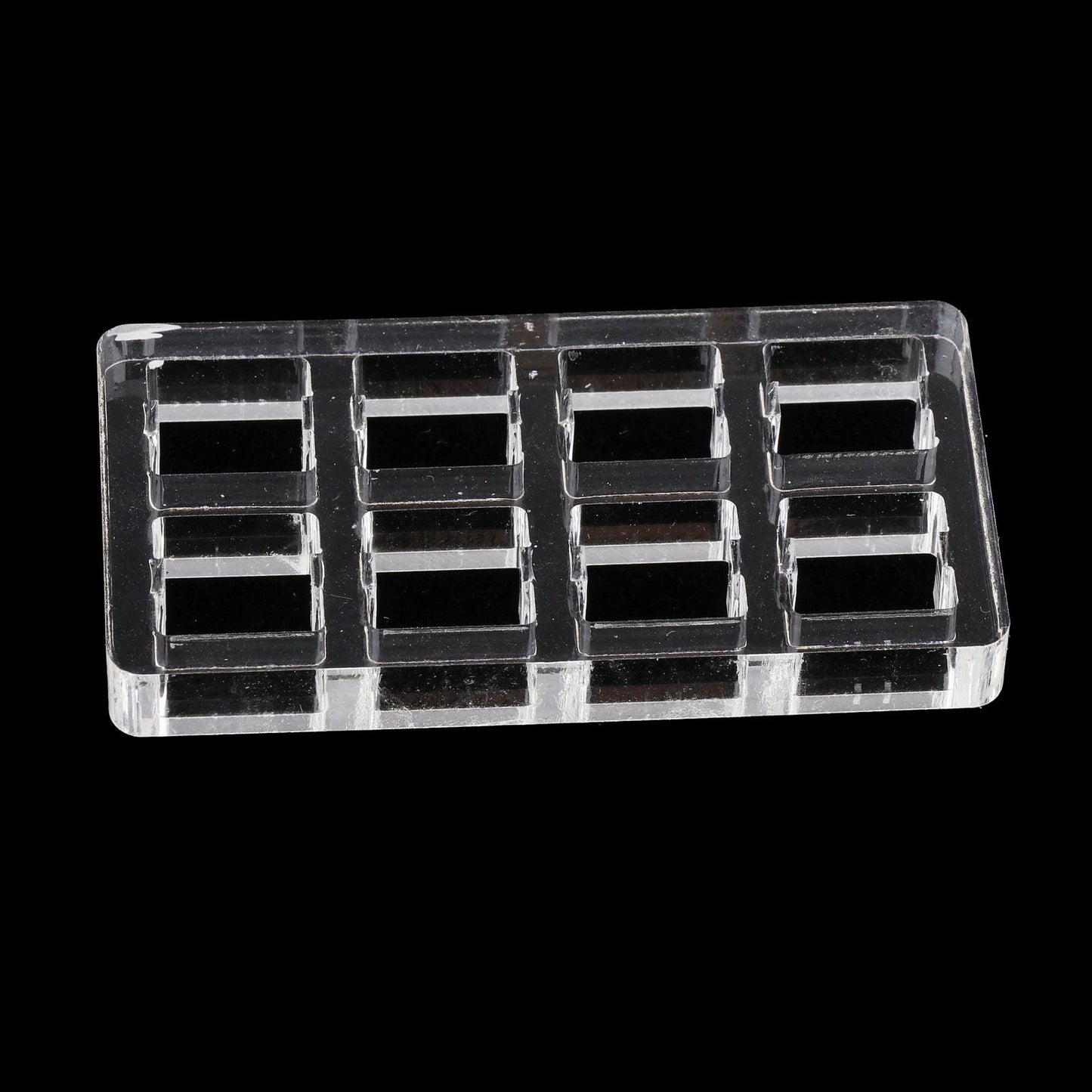 Clear Switch Tester Base Acrylic Plate for Cherry Mx Switch 2x4 board