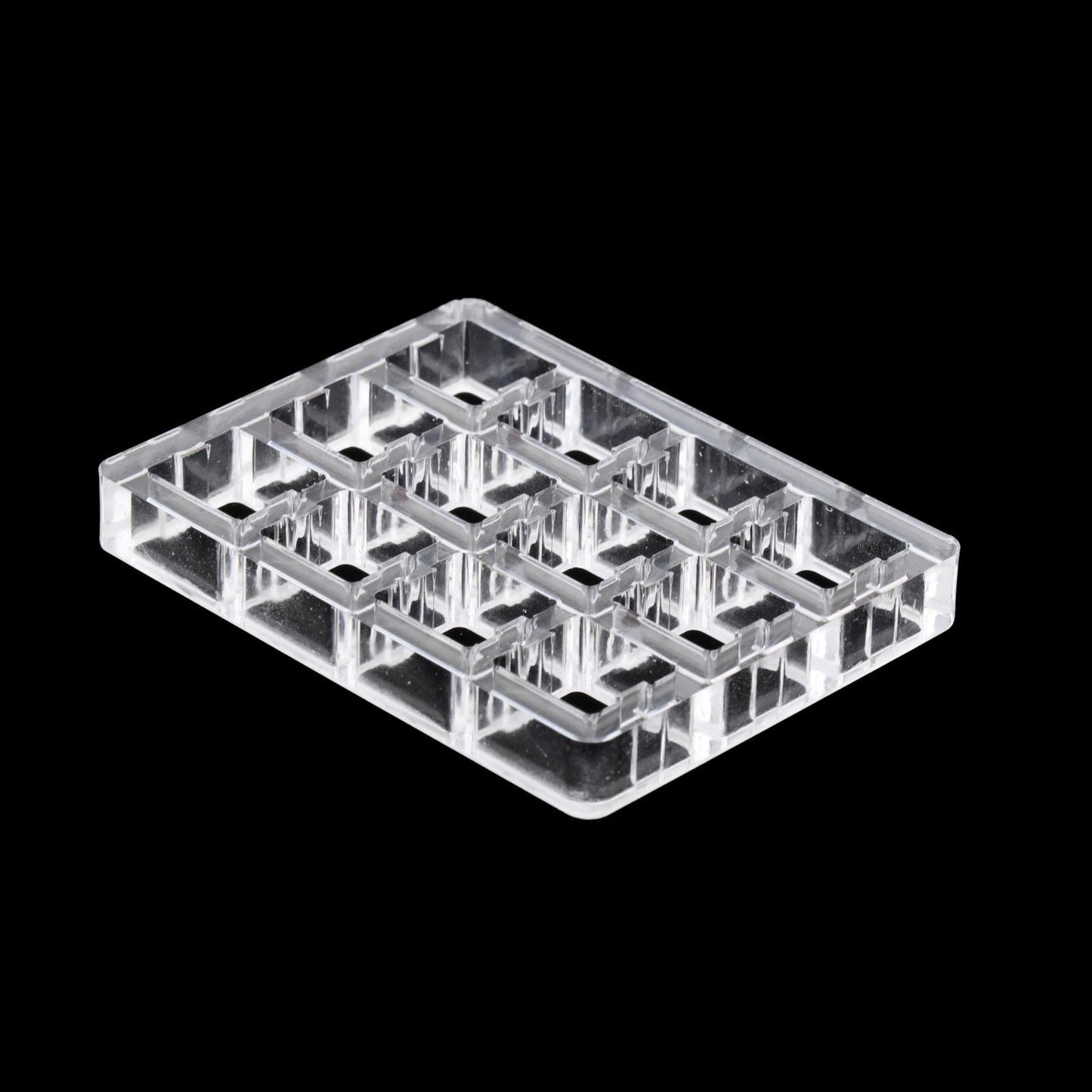 Clear Switch Tester Base Acrylic Plate for Cherry Mx Switch 3x4 board