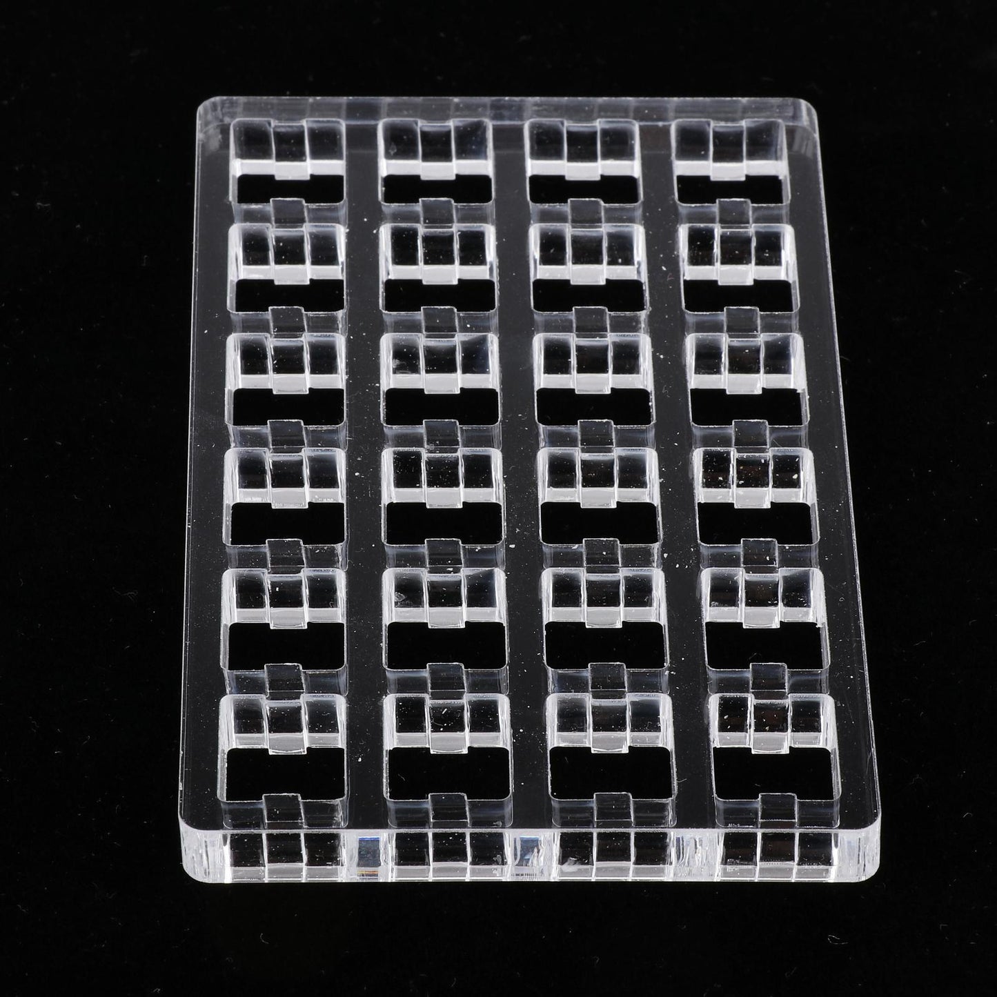 Clear Switch Tester Base Acrylic Plate for Cherry Mx Switch 4x6 board