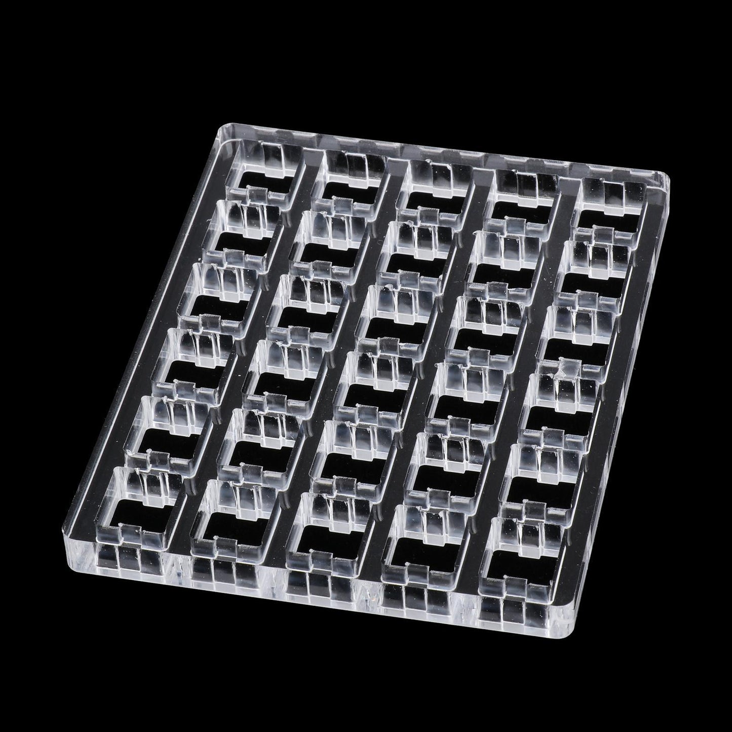 Clear Switch Tester Base Acrylic Plate for Cherry Mx Switch 5x6 board