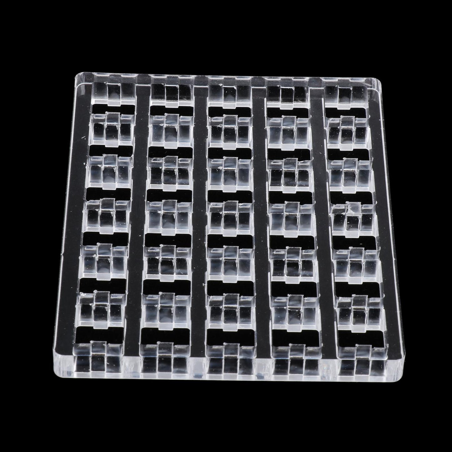 Clear Switch Tester Base Acrylic Plate for Cherry Mx Switch 5x6 board