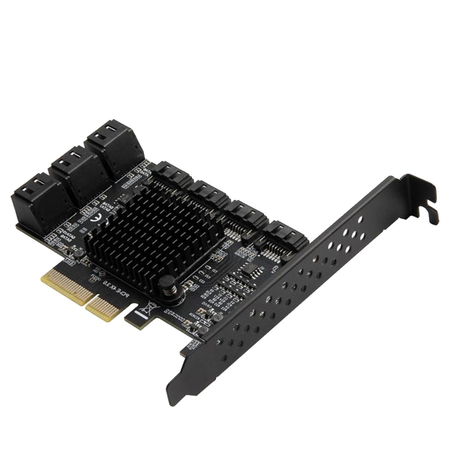 PCIE 4X to SATA3.0 Expansion Card Adapter As System Disk for Windows JMB5xx