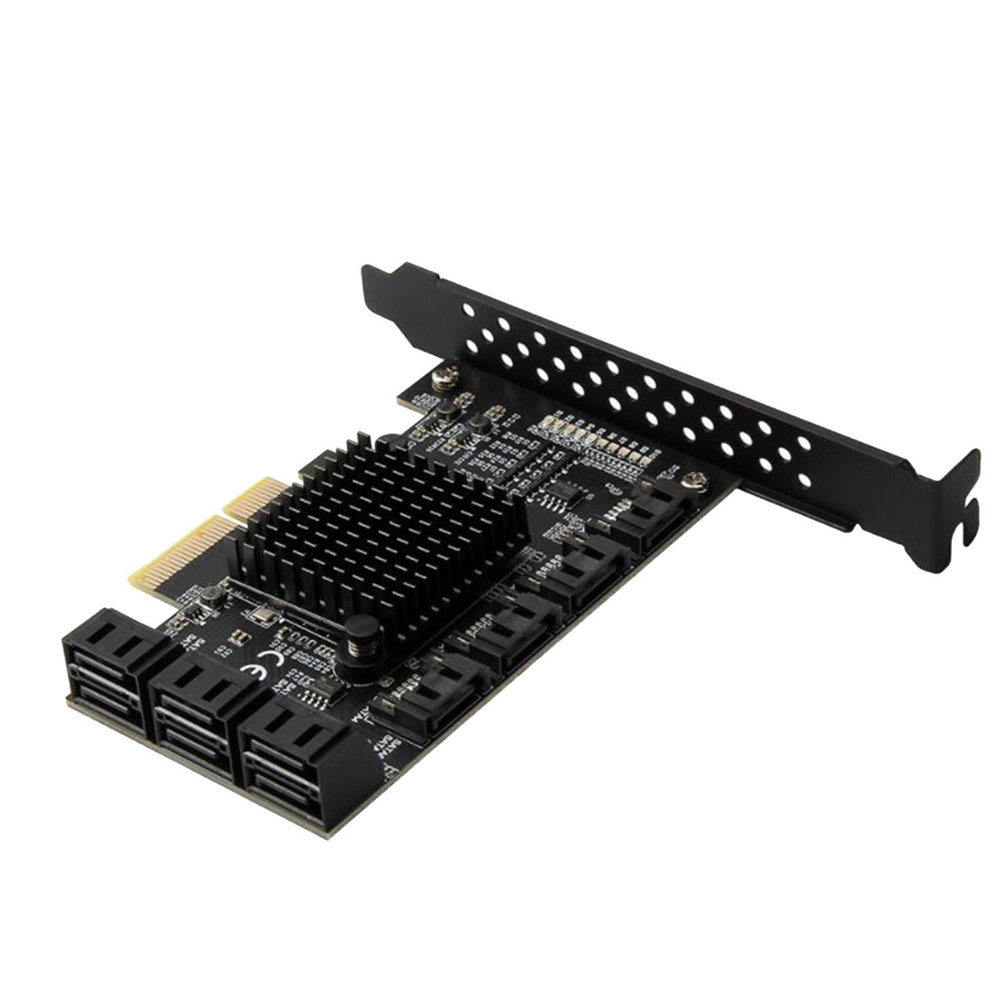 PCIE 4X to SATA3.0 Expansion Card Adapter As System Disk for Windows JMB5xx