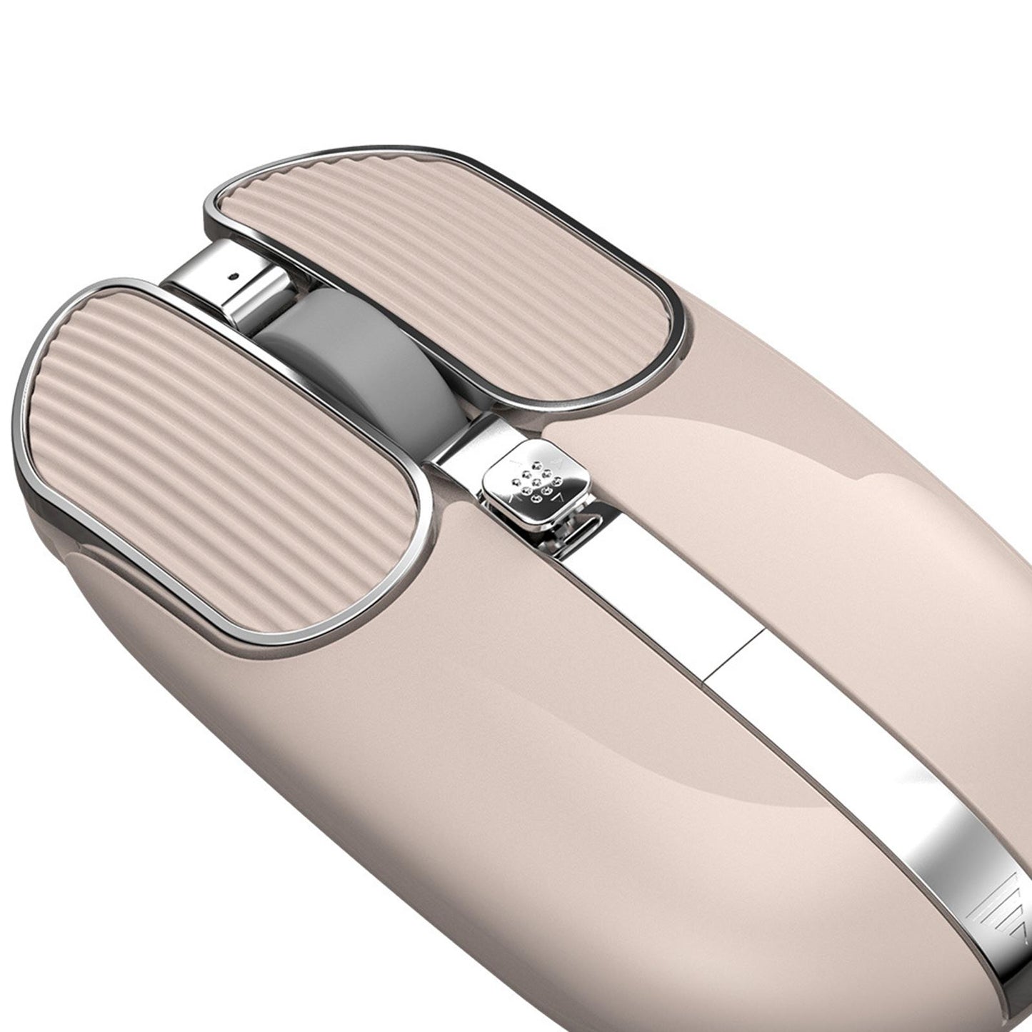 NEW 2.4G Wireless Silence Gaming Mouse Ergonomic Rechargeable 8 Button Mice Milk Tea