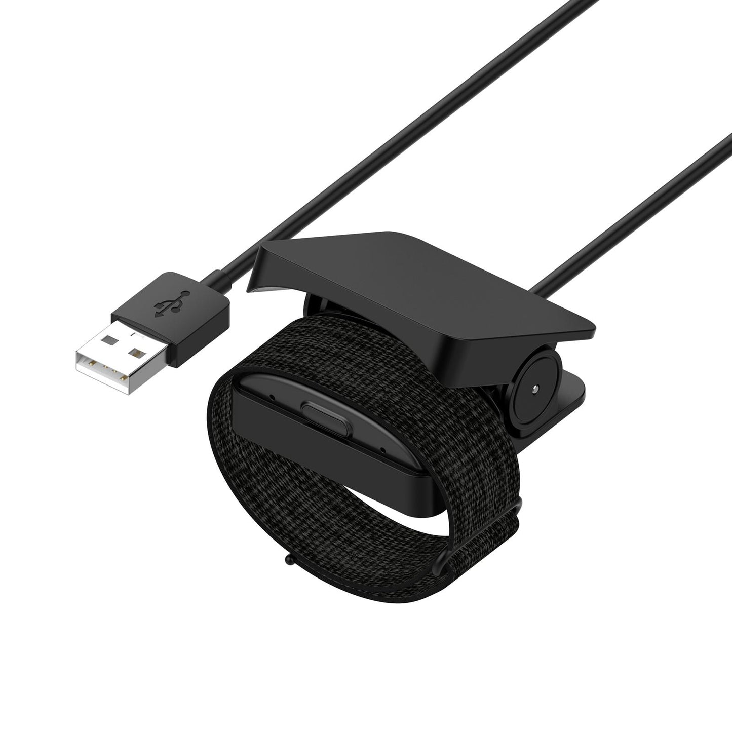Black Replacement USB Charging Cable Charger Dock Stand Fit for Amazon Halo