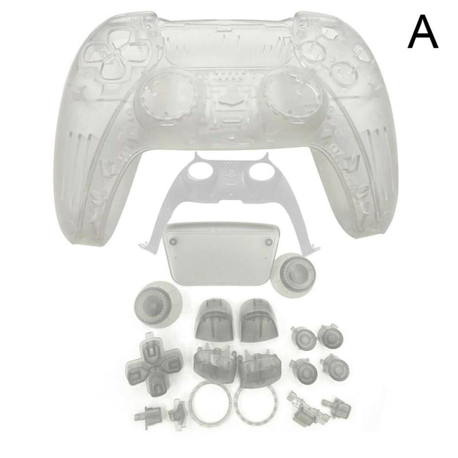 Transparent Gamepad Cover Touch Pad Cover For PS5 Controller Clear