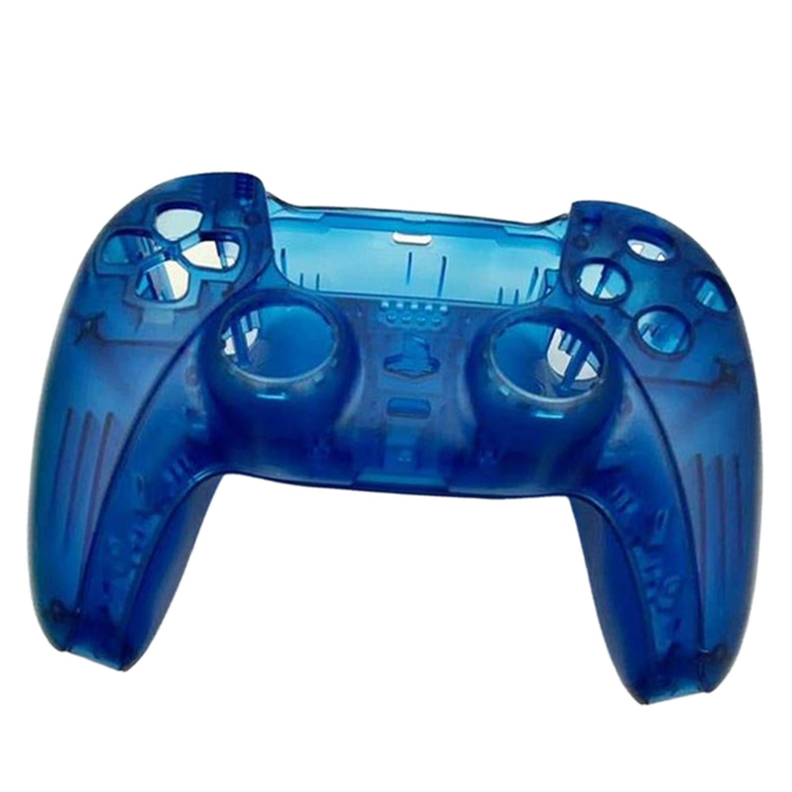 Transparent Gamepad Cover Touch Pad Cover For PS5 Controller Blue