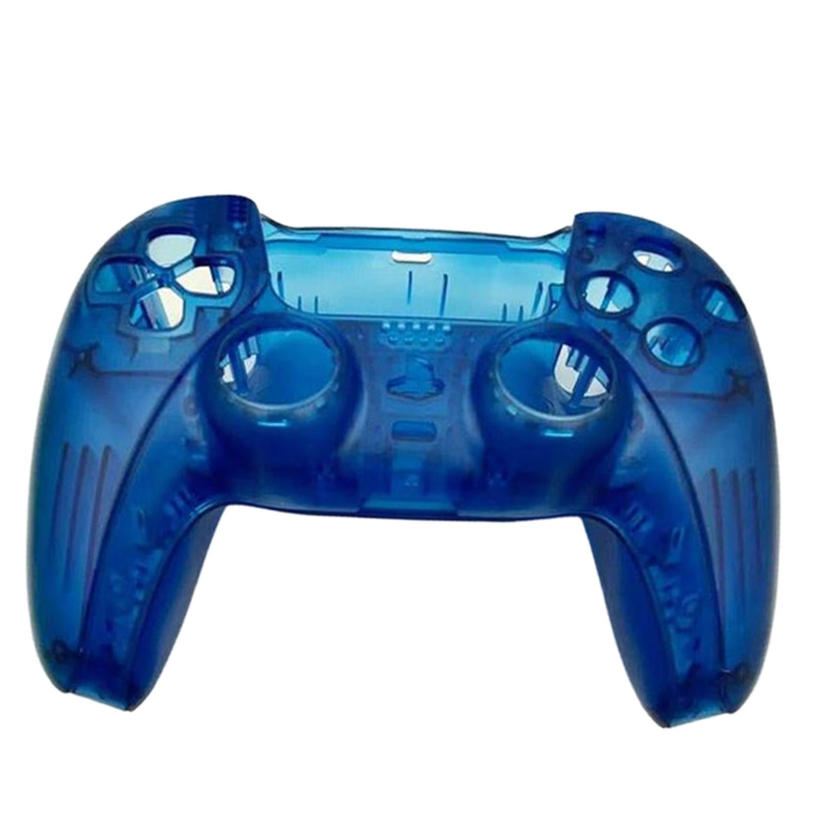 Transparent Gamepad Cover Touch Pad Cover For PS5 Controller Blue