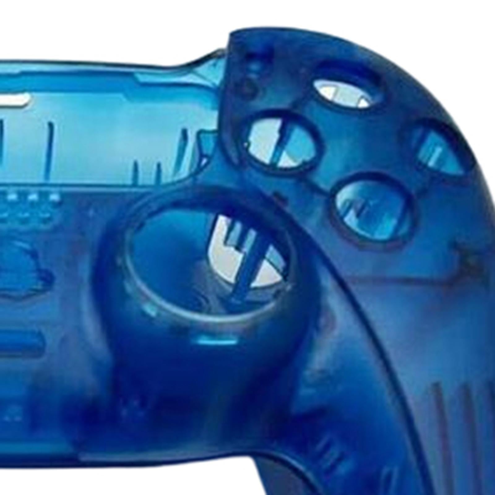 Transparent Gamepad Cover Touch Pad Cover For PS5 Controller Blue