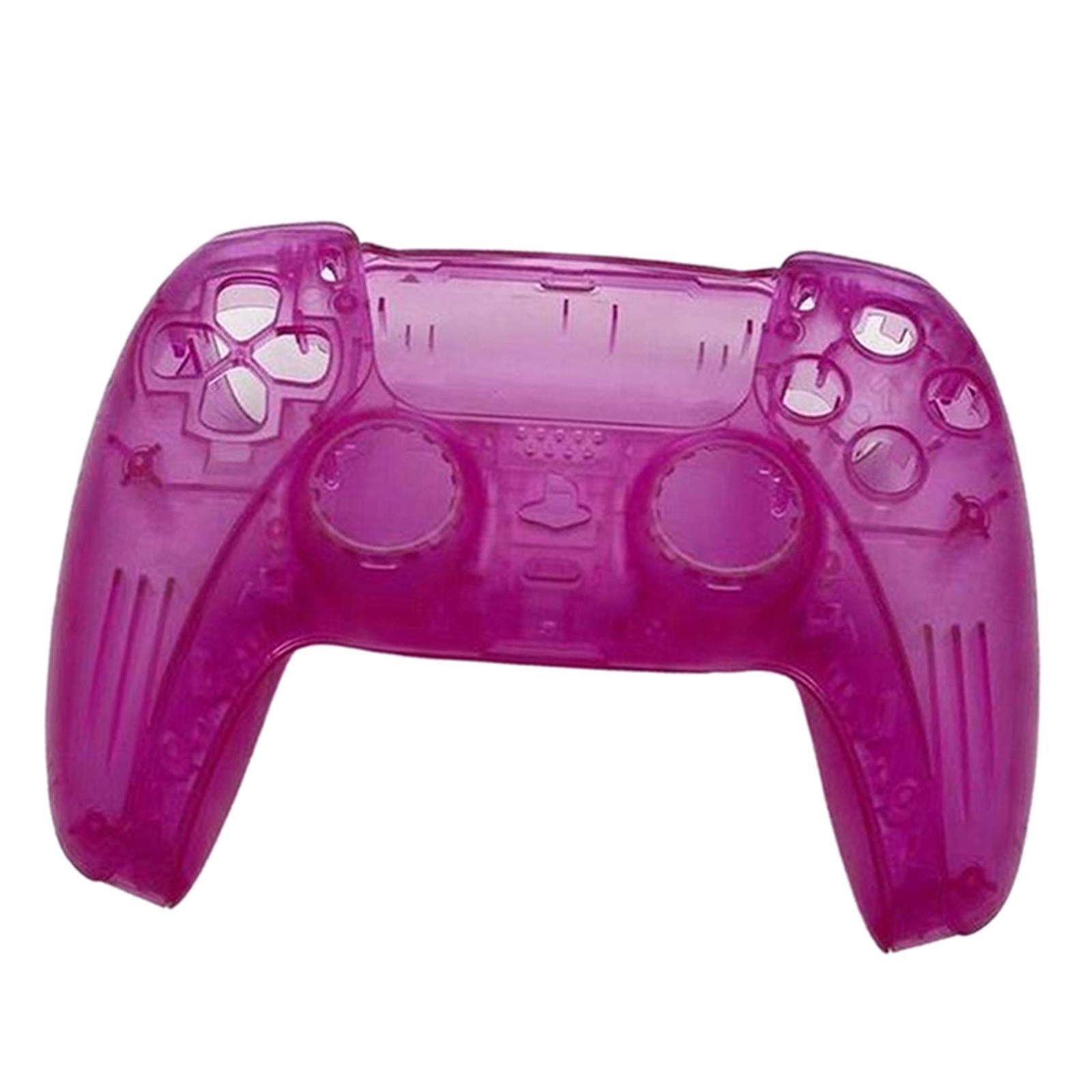 Transparent Gamepad Cover Touch Pad Cover For PS5 Controller Purple