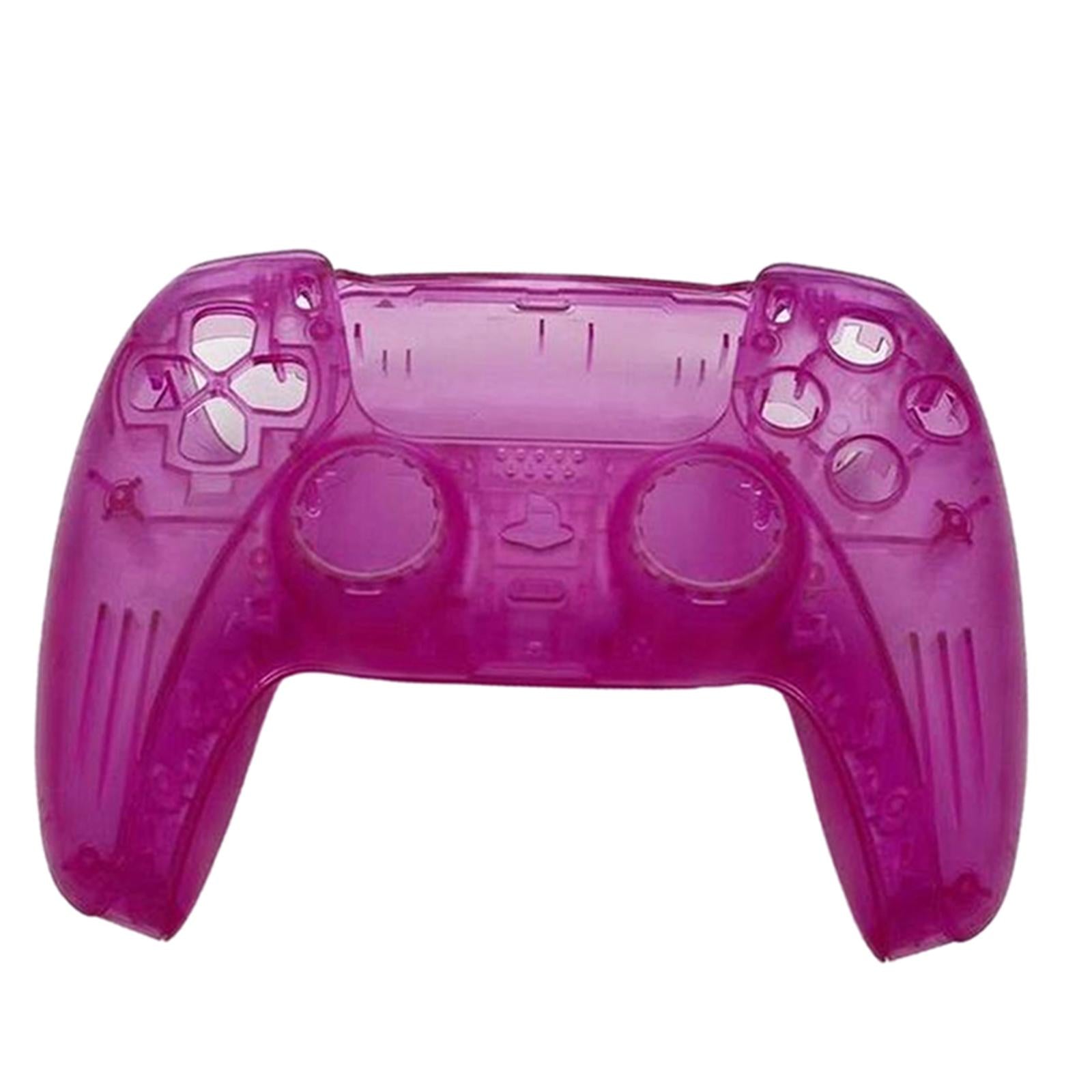 Transparent Gamepad Cover Touch Pad Cover For PS5 Controller Purple