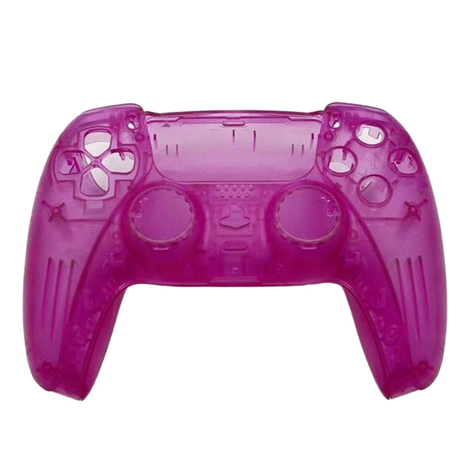 Transparent Gamepad Cover Touch Pad Cover For PS5 Controller Purple