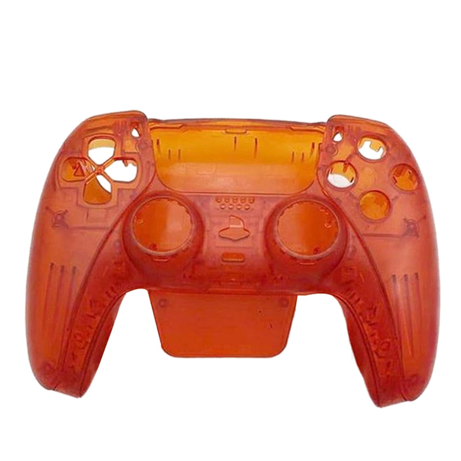 Transparent Gamepad Cover Touch Pad Cover For PS5 Controller Red