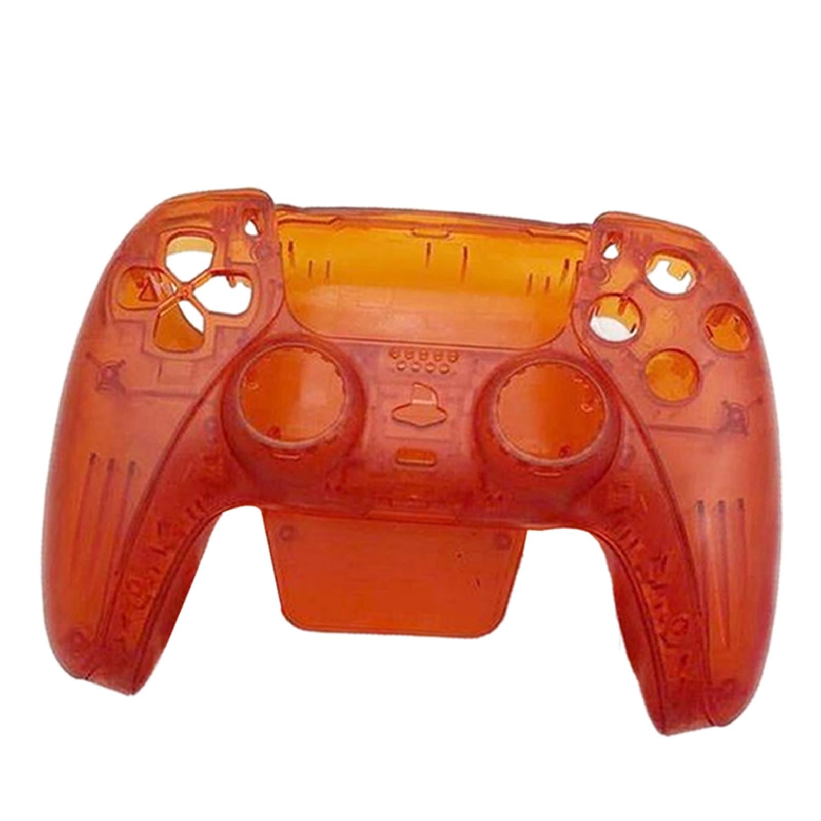 Transparent Gamepad Cover Touch Pad Cover For PS5 Controller Red
