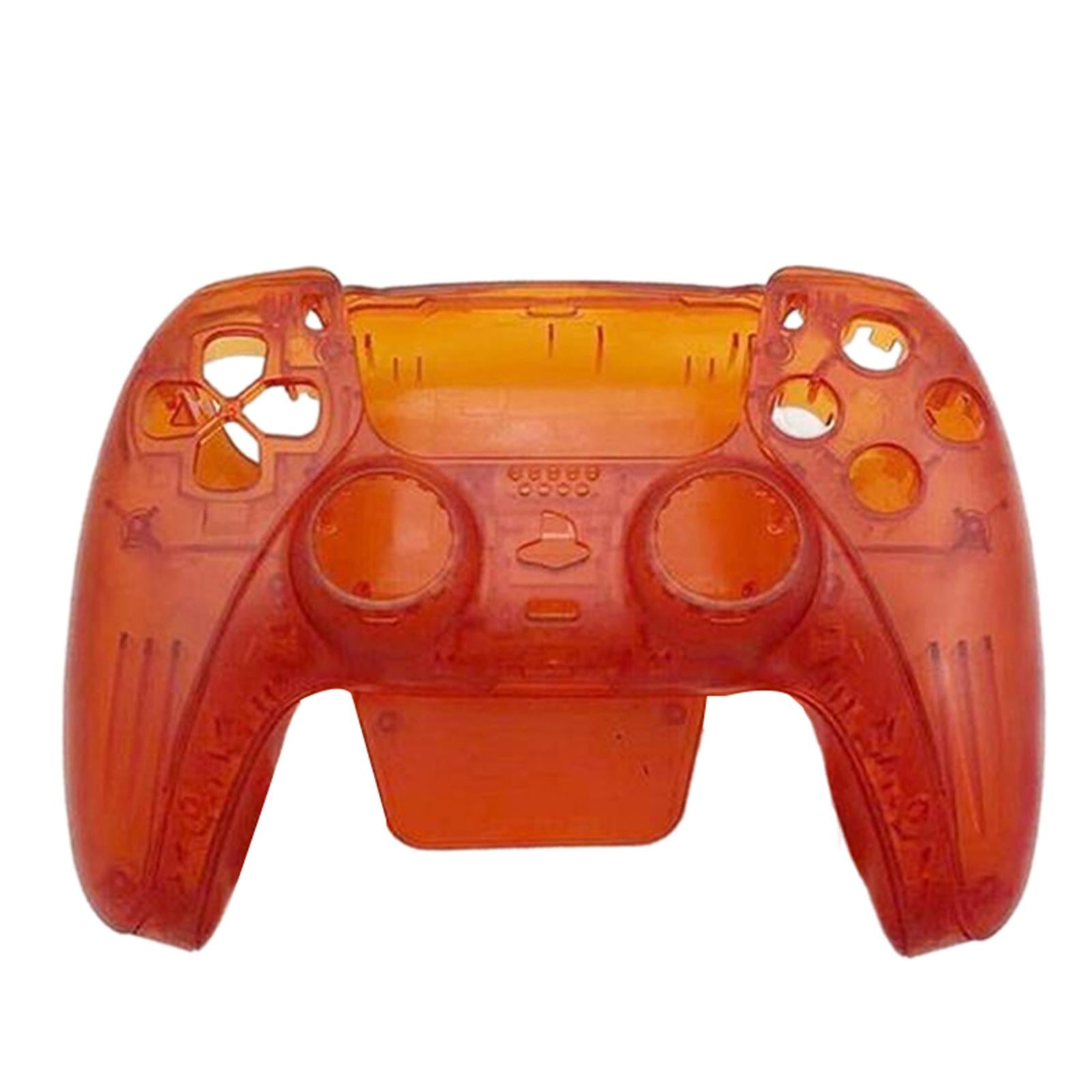 Transparent Gamepad Cover Touch Pad Cover For PS5 Controller Red