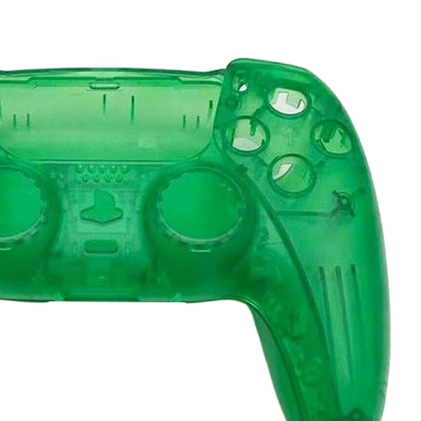 Transparent Gamepad Cover Touch Pad Cover For PS5 Controller Green