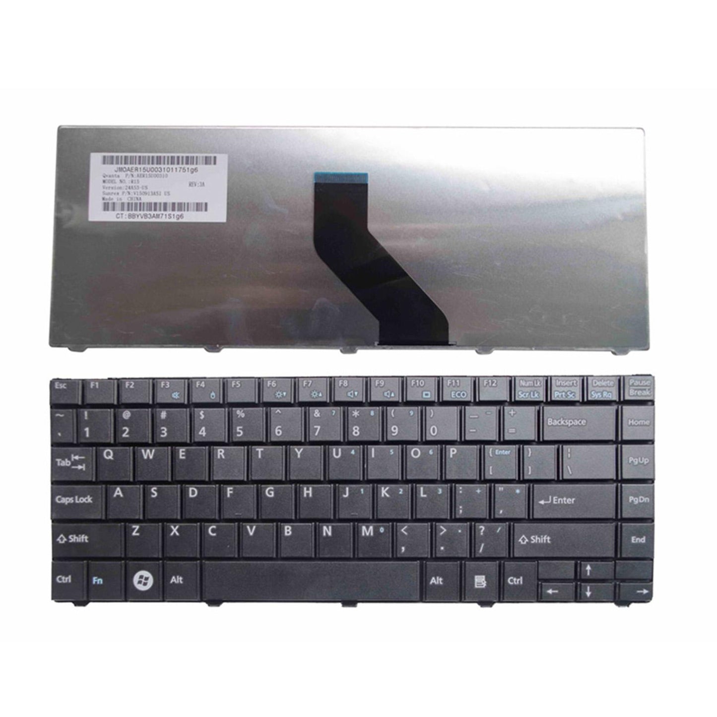 Laptop Keyboard for Fujitsu Lifebook LH531 BH531 LH701 Accessories US Layout